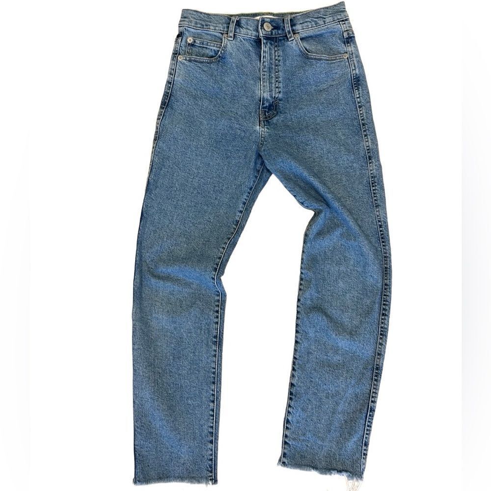 Pull&Bear high waist tapered denim jeans size 4